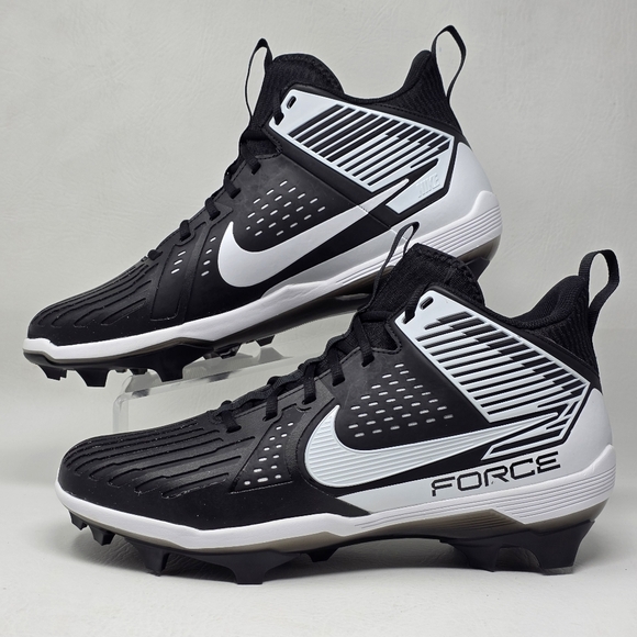 Nike Mens Size 13 Force Savage Pro 3 PE Football Cleats Black/White DA5453-005 main image 9